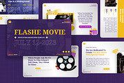 Flashe - Movie Studio Keynote, a Presentation Template by Dhabee (Thumbnail 7 of 8)