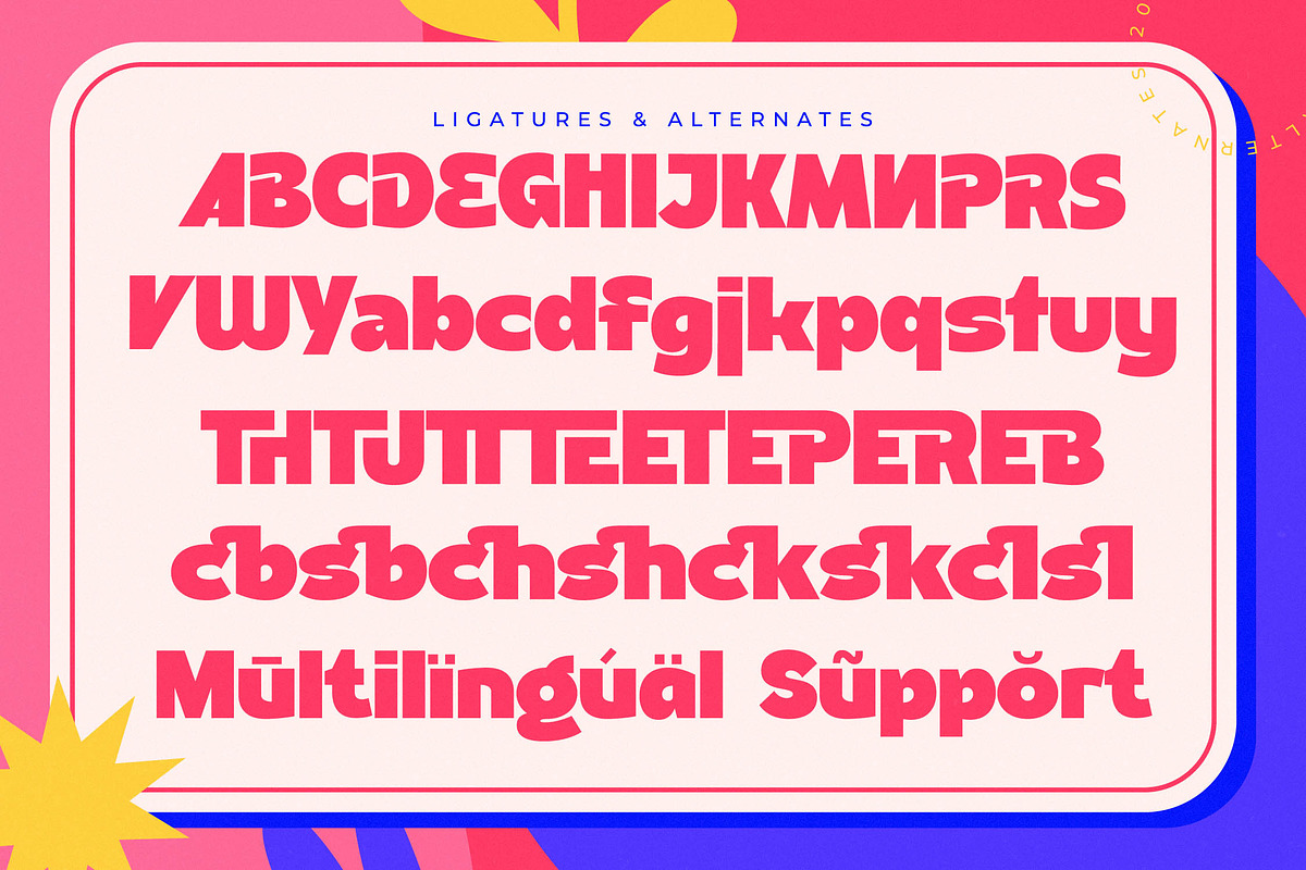 Nights Funky Emerald Display Font, a Serif Font by timelesstype.co (Photo 18 of 20)