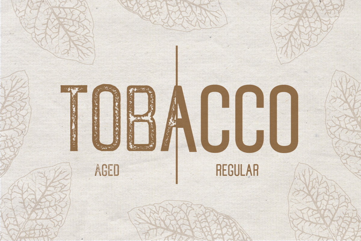 Tobacco Typeface, a Sans Serif Font by Josh O. (Photo 6 of 8)