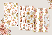 Floral seamless patterns HERBARIUM, a Pattern Graphic by Tiana Geo (Thumbnail 3 of 9)
