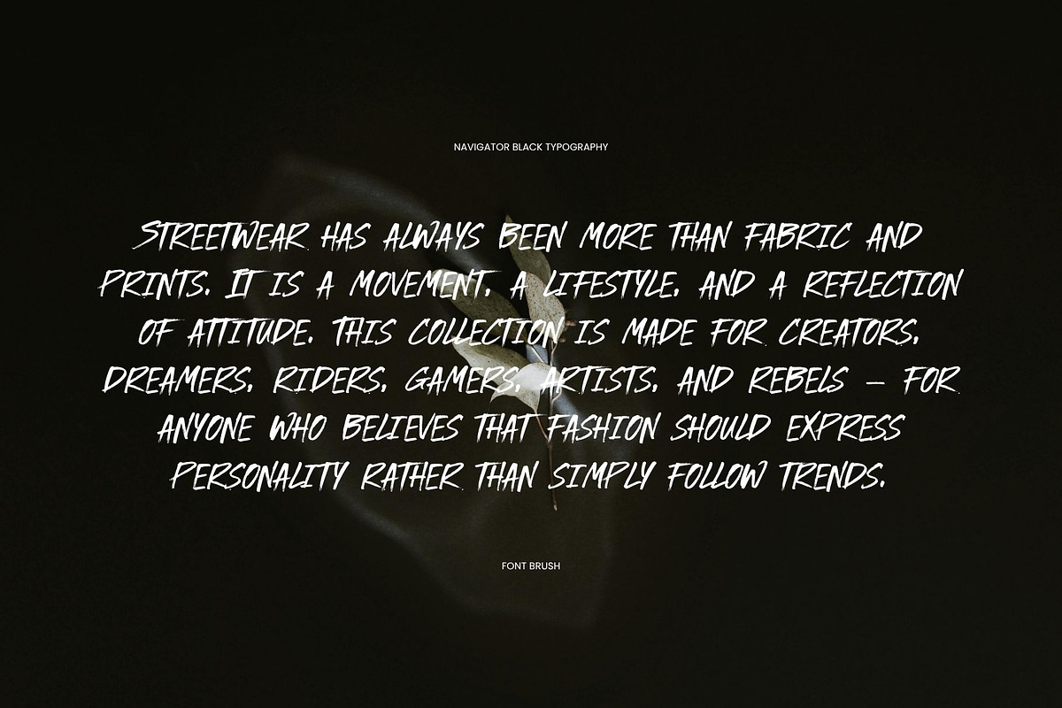 Nafigator Black, a Handwritten Font by Gatype (Photo 14 of 15)