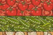 Fruits & Vegetables Vintage Patterns, a Pattern Graphic by ConceptCafe (Thumbnail 5 of 5)
