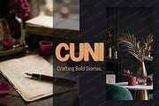 Cuni - Elegant Modern Serif Typeface, a Serif Font by Astuti Studio (Thumbnail 4 of 25)