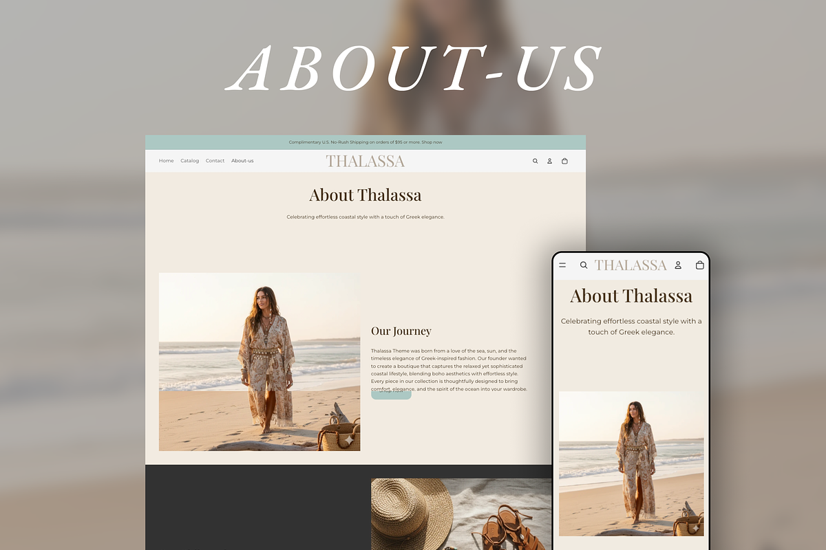 Thalassa Boutique Shopify Theme, a Shopify Template by AtelierDuVow (Photo 6 of 10)