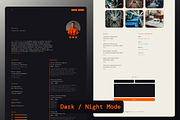 Knox - Resume Framer Template, a Landing Page Template by Salomon Studio (Thumbnail 2 of 8)