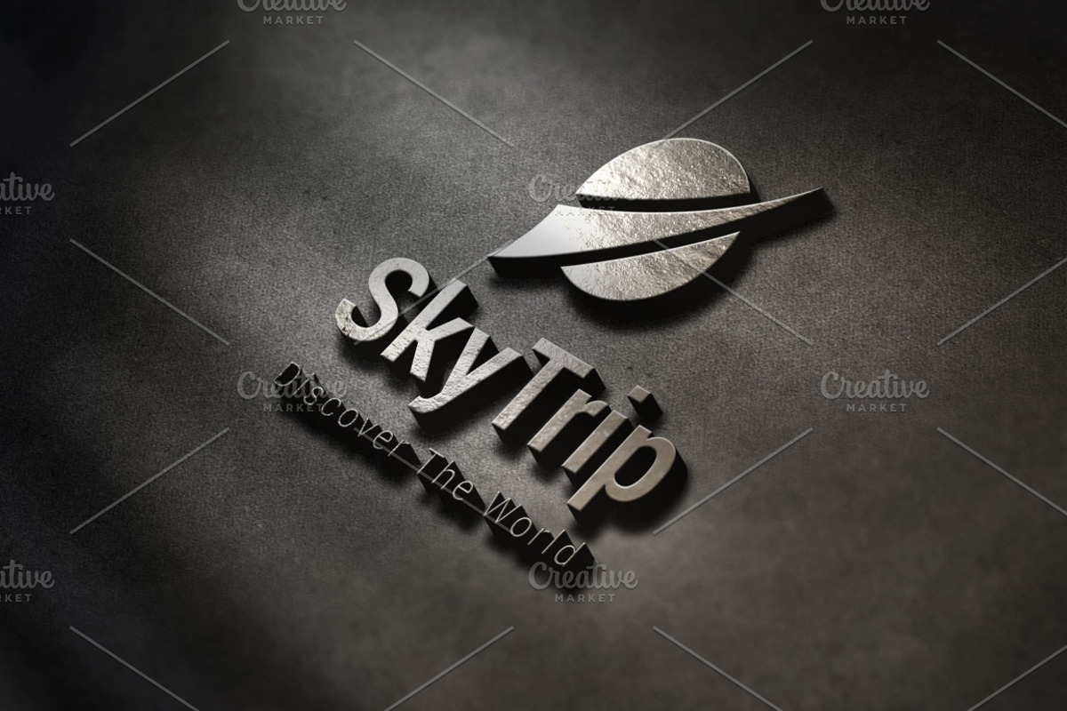 Sky Trip Logo, a Branding & Logo Template by ArtFusion (Photo 2 of 5)