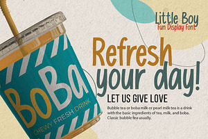 Little Boy - Fun Display Font