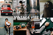 Vintage Vib LR mobile desktop PRESET, a Preset Add-On by Zaicev Lightroom presets (Thumbnail 1 of 4)