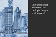 Blueprint Effect Photoshop Action, an Action Add-On by M. by mprintly (Thumbnail 3 of 6)
