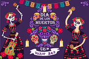 Dia de los muertos, an Object Graphic by Steshnikova (Thumbnail 1 of 6)