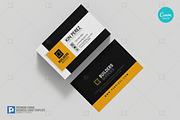 Construction Canva Business Card 12, a Business Card Template by PSDPixel (Thumbnail 2 of 4)
