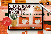 Chalk Board Procreate Brushes, a Brush Add-On by Spasibenko Art (Thumbnail 3 of 11)