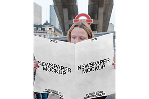 Newspaper Mockup 01