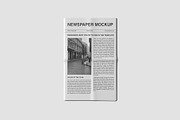 Newspaper Mockups, an Advertising Mockup by graphiccrew (Thumbnail 4 of 13)