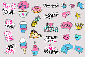 Girl Fun Stickers