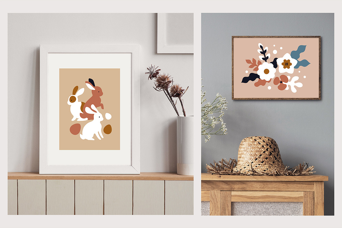 Modern Easter Graphic Collection, an Illustration by 12pm-am (Photo 10 of 11)