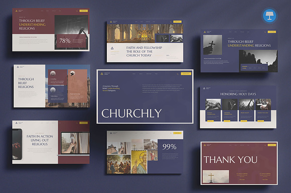 Church and Religion Keynote preview 7