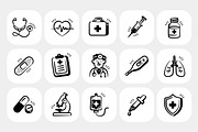 Hand-Drawn Doodle Icons Bundle, an Outline Icon by Creative Graphics (Thumbnail 14 of 16)