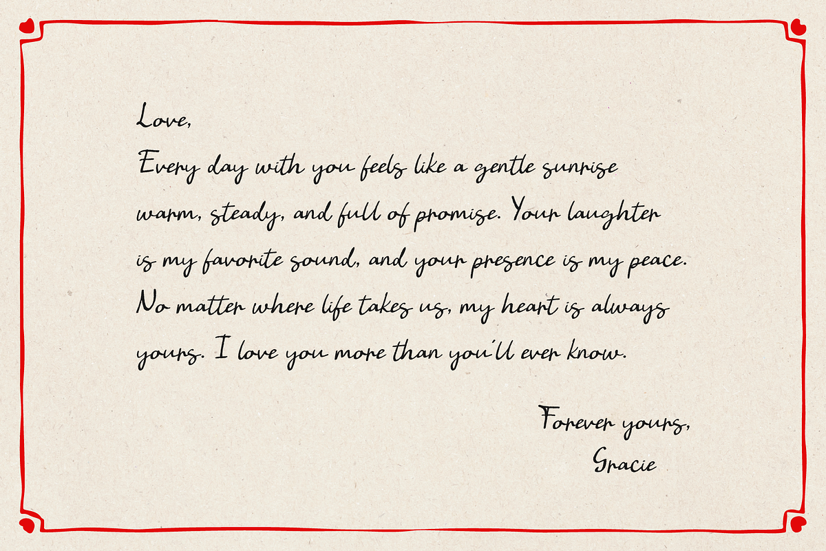 Bon Appetit Darling Pencil Script, a Handwritten Font by Kaya Fonts (Photo 42 of 44)