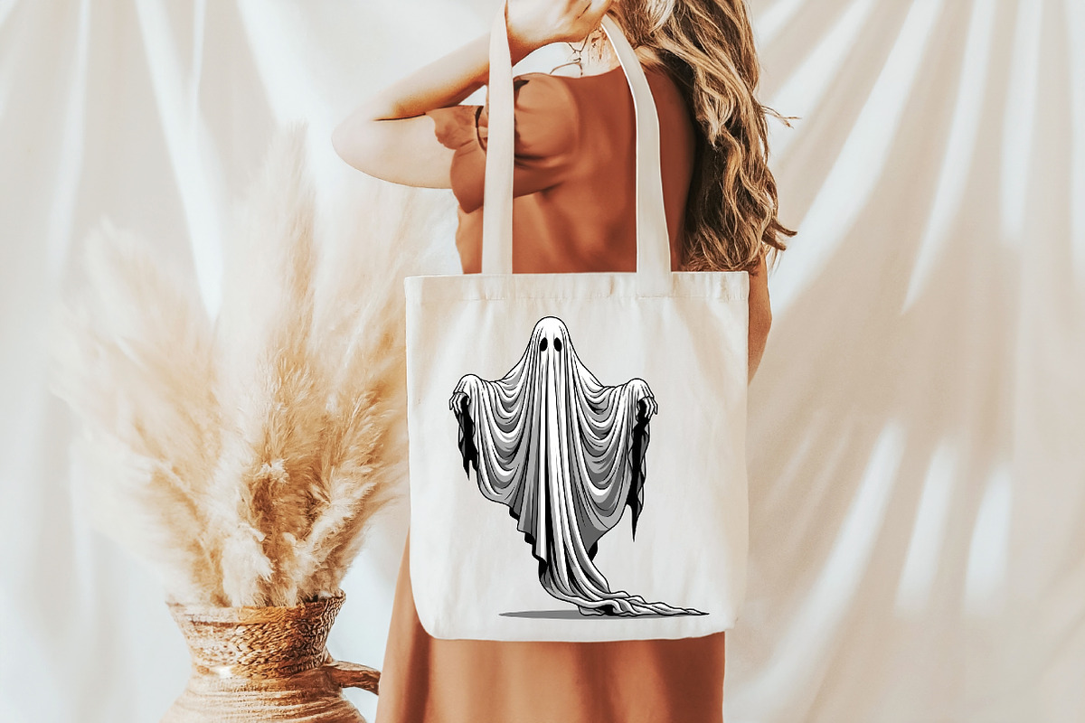 Halloween Ghost PNG, an Illustration by Libby Wishes (Photo 5 of 6)
