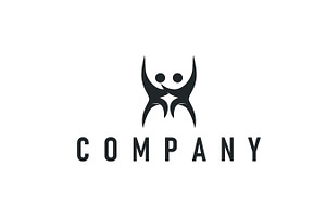 illustration of teamwork logo symbol, a Branding & Logo Template by Maylianaw28