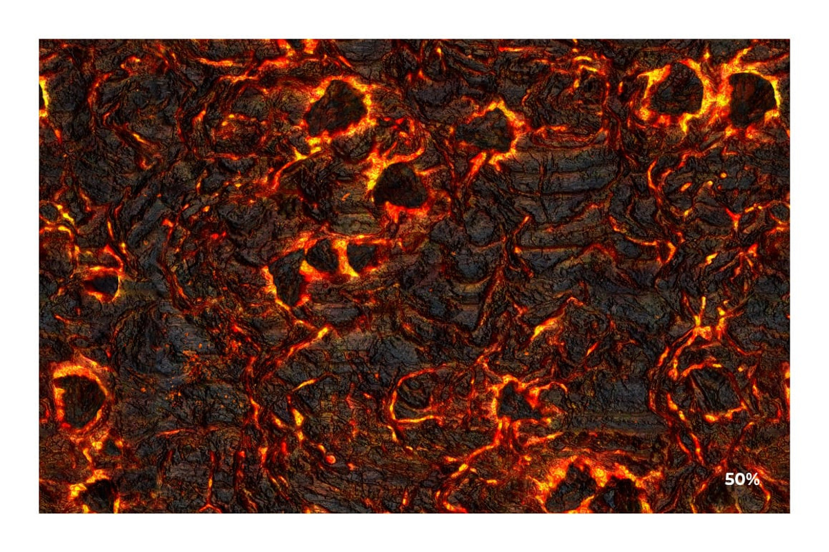 Lava Patterns, a Pattern Graphic by DesignerCandies