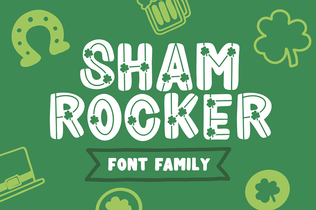 Shamrocker - Font Family