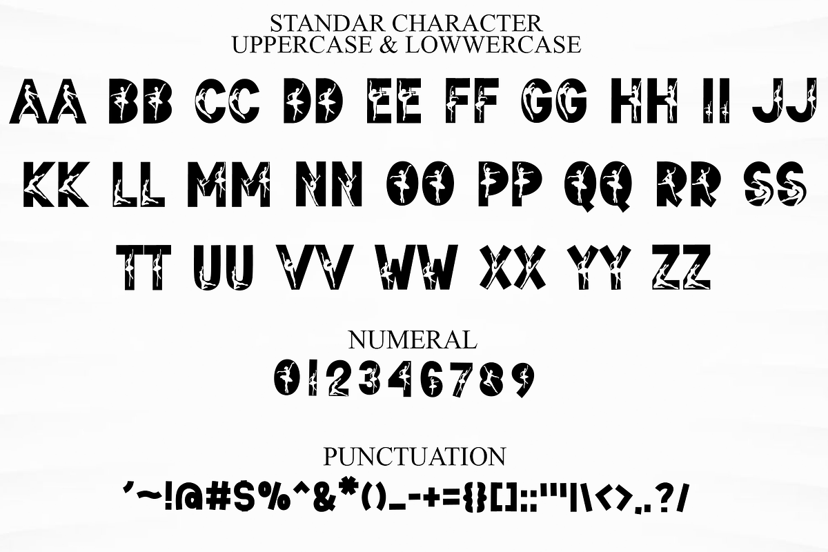 Dance Ballerina, a Script Font by FreshTypeINK (Photo 2 of 8)
