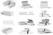 Rectangular Paper Box Packaging PSD, a Packaging Mockup by Ram Studio LLC (Thumbnail 2 of 19)
