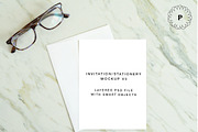 (50% OFF) Invitation / Card Mockup, a Product Mockup by Poppy + Co (Thumbnail 1 of 2)