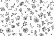 Roses Clip Art Set, an Education Illustration by HenrietteBoldt (Thumbnail 3 of 6)