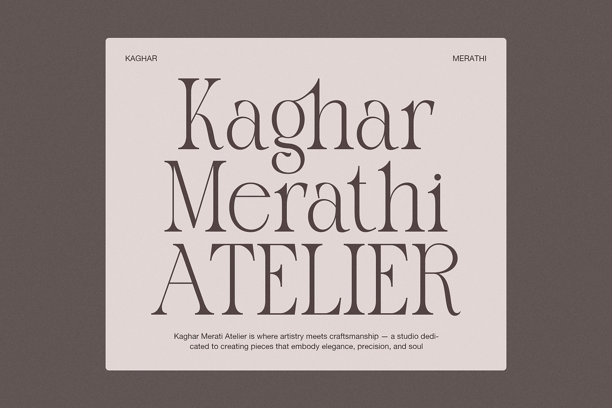 Gillgh Elegant Serif Font, a Serif Font by Perfectype (Photo 6 of 8)