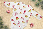 Watercolor Christmas patterns, a Pattern Graphic by AV Design (Thumbnail 5 of 6)