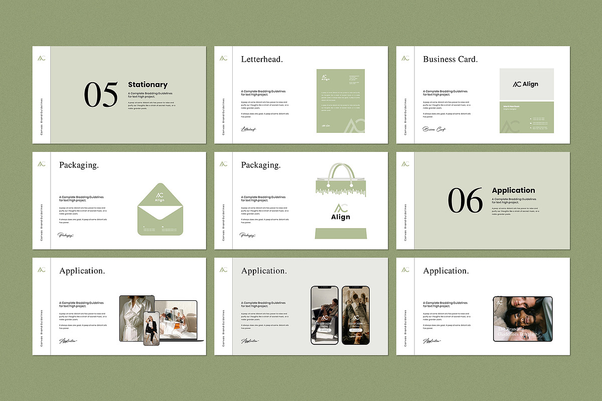 Brand Guidelines Template, a Presentation Template by CreativeSlides (Photo 5 of 7)