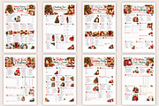 Merry & Bright Planner, a Stationery Template by Designmela01 (Thumbnail 2 of 5)
