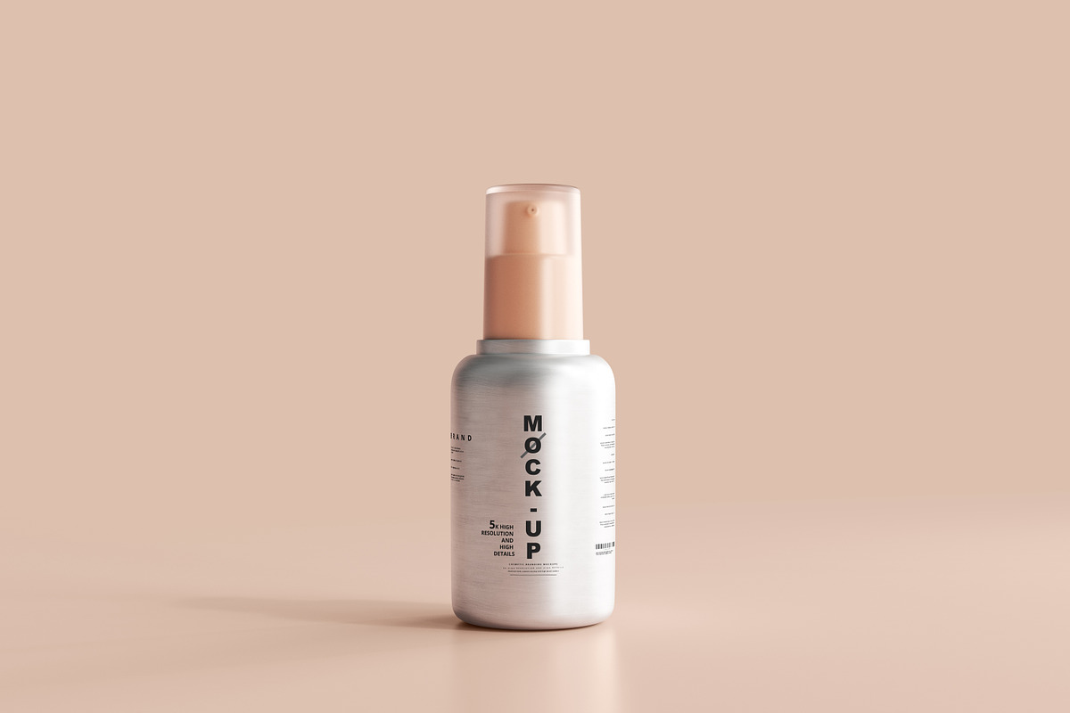 Aluminum Cosmetic Mockup Bundle, a Cups & Container Mockup by pmvch (Photo 88 of 206)