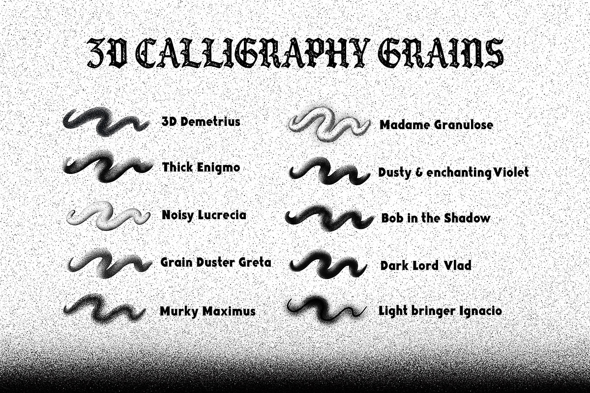 The Grainers Brush Set, a Brush Add-On by Shoutbam (Photo 10 of 15)