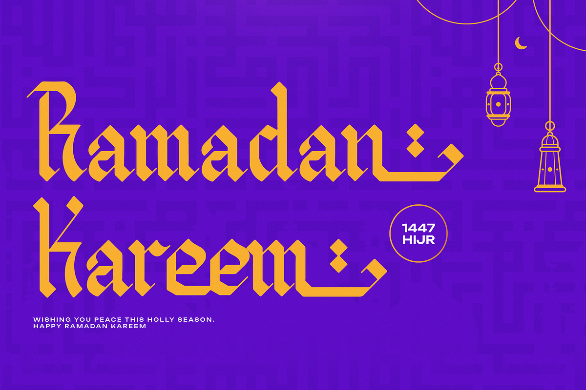 Al Mughir | Arabic Typeface, a Handwritten Font by Denustudios (Photo 5 of 12)