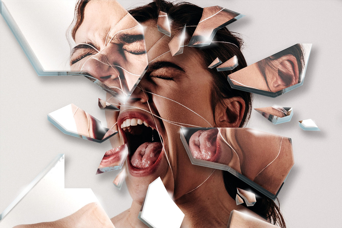 Broken Glass Photo Effect Overlay, a Layer Style Add-On by Svaha Graphic Studio (Photo 2 of 5)