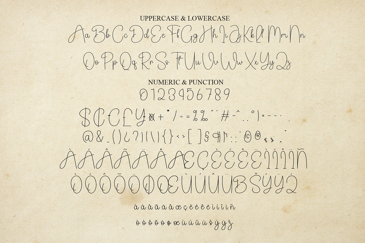 Vintage Signature | Script Font, a Handwritten Font by Scratchones (Photo 7 of 8)