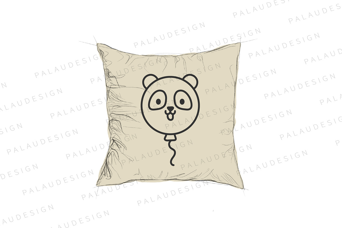 Cute Kawaii Balloons Animals Outline, an Animal Illustration by Palau (Photo 4 of 12)