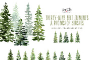 The Great Wilderness Watercolor Set, an Animal Illustration by Kim Thoa Designs (Thumbnail 3 of 8)