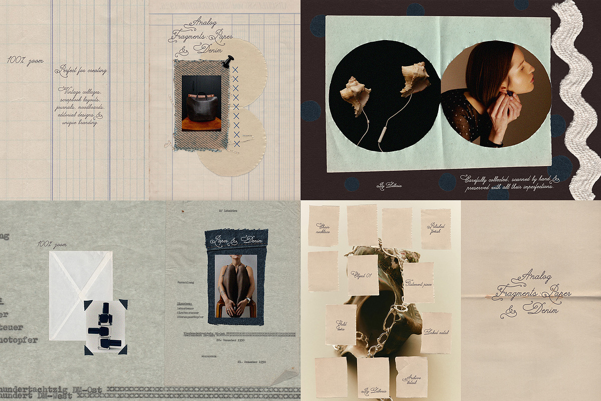 Analog Paper & Ephemera Bundle, an Object Graphic by Lidberia (Photo 2 of 10)