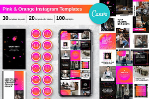 Bright CANVA Instagram Template