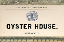 Oyster House Display Font