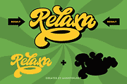 Relaxa, a Script Font by ahweproject (Thumbnail 9 of 13)