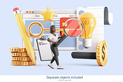 THIS IS CHLOE | 3d character set, a Work Illustration by As Good As Possible (Thumbnail 5 of 7)