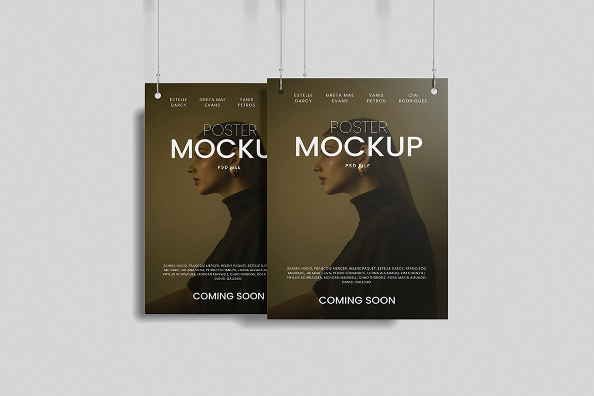 Poster Mockup, an Advertising Mockup by swsi-studio (Photo 6 of 6)