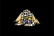 Egyptian Skeleton, an Object Illustration by nomlimo.com (Thumbnail 1 of 3)