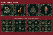 Christmas Ornate Frames & Patterns, an Object Graphic by Molly art (Thumbnail 10 of 14)